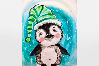 All Ages Paint Nite: Fuzzy Baby Penguin
